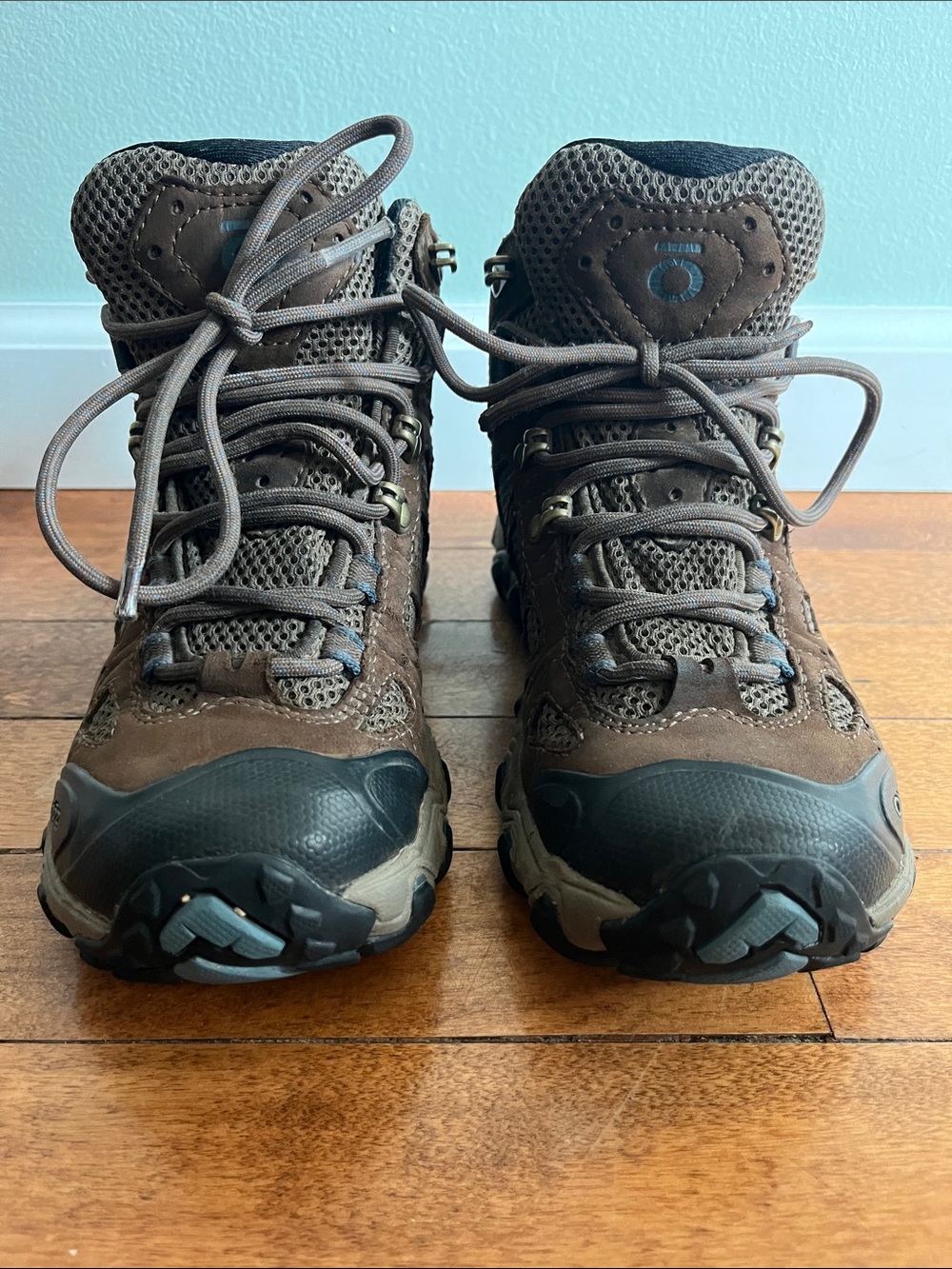 Oboz B-DRY Waterproof Hiking Boots Women's 6 Brown Leather Trail Mid